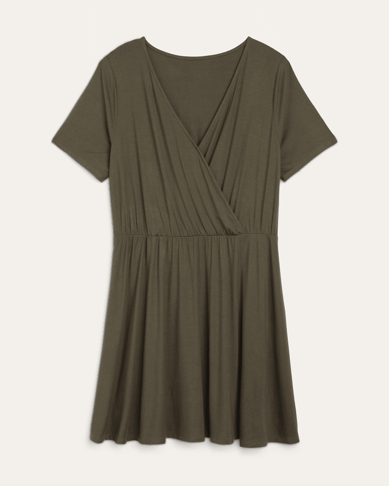 Front of plus size Leann Fit-And-Flare Dress by Socialite | Dia&Co | dia_product_style_image_id:173867